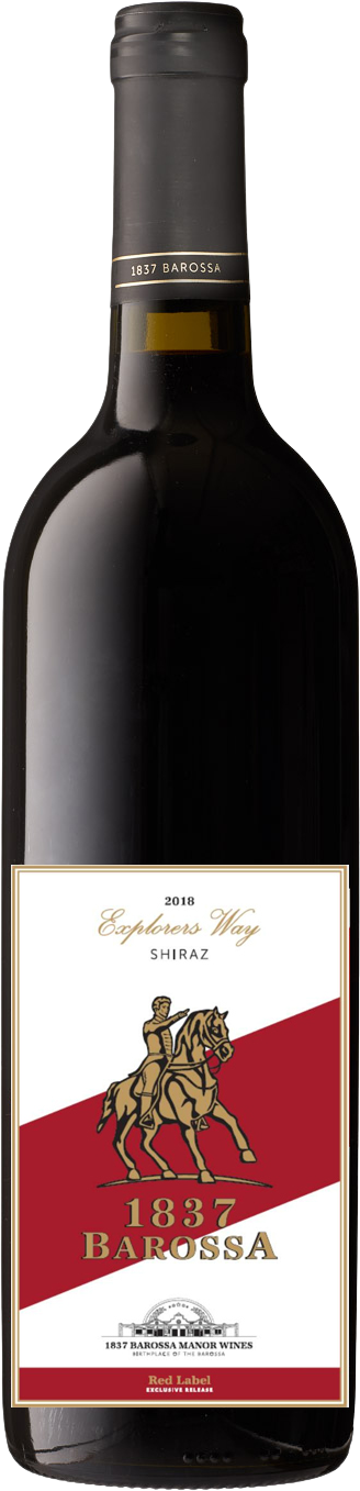 1837 Barossa Explorers Way Shiraz 2023 Barossa Valley